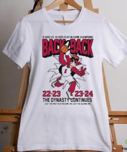 Buffalo Back 2 Back 22 23 23 24 The Dynasty Continues T shirt