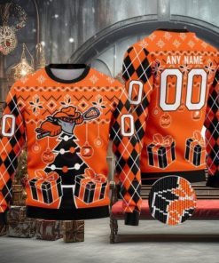 Buffalo Bandits Special Design Merry Matchup Light Up Ugly Christmas Sweater