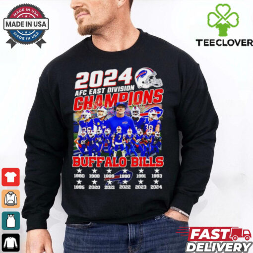 Buffalo Bills 2024 AFC East Division Champions 12 time shirt