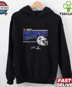 Buffalo Bills 2025 AFC Championship Conference Champions Vintage Style With Helmet Unisex T Shirt