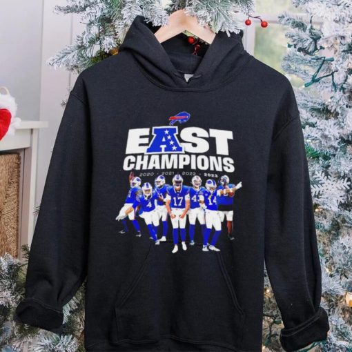 Buffalo Bills 4x AFC East champions 2020 2021 2022 2023 hoodie, sweater, longsleeve, shirt v-neck, t-shirt