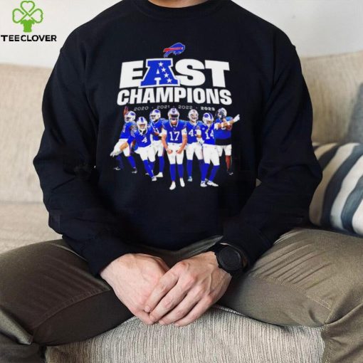 Buffalo Bills 4x AFC East champions 2020 2021 2022 2023 hoodie, sweater, longsleeve, shirt v-neck, t-shirt