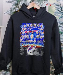 Buffalo Bills AFC East Champions 2023 Fan signatures shirt