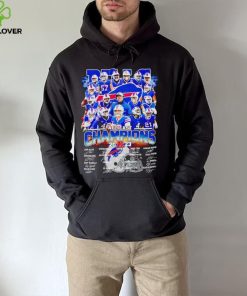 Buffalo Bills AFC East Champions 2023 Fan signatures hoodie, sweater, longsleeve, shirt v-neck, t-shirt