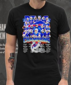 Buffalo Bills AFC East Champions 2023 Fan signatures hoodie, sweater, longsleeve, shirt v-neck, t-shirt