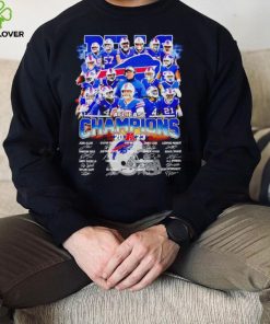 Buffalo Bills AFC East Champions 2023 Fan signatures hoodie, sweater, longsleeve, shirt v-neck, t-shirt