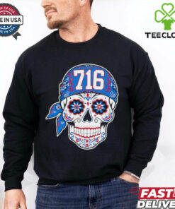 Buffalo Bills AFC East champions Sugar Skull 716 shirt