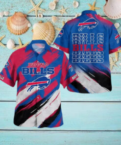 Buffalo Bills Abstract Wave Hawaiian Shirt