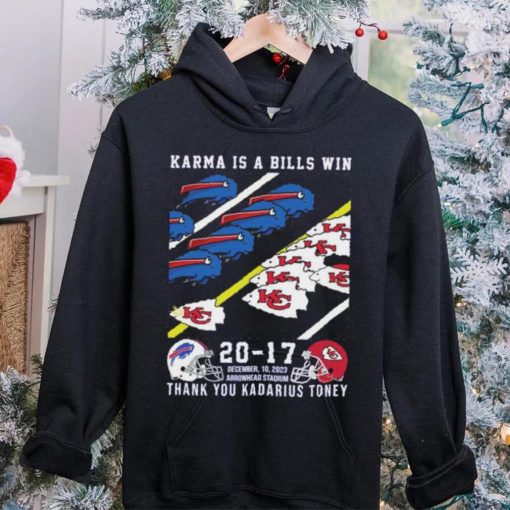 Buffalo Bills And Kansas City Chiefs Karma Is A Bills Win Thank You Kadarius Toney Shirt