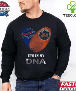 Buffalo Bills And New York Mets It’s In My DNA Heart 2024 T shirt