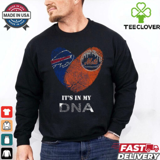 Buffalo Bills And New York Mets It’s In My DNA Heart 2024 T hoodie, sweater, longsleeve, shirt v-neck, t-shirt