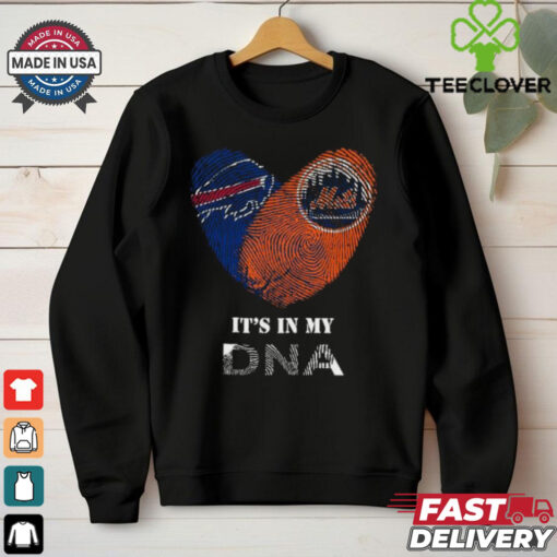 Buffalo Bills And New York Mets It’s In My DNA Heart 2024 T hoodie, sweater, longsleeve, shirt v-neck, t-shirt