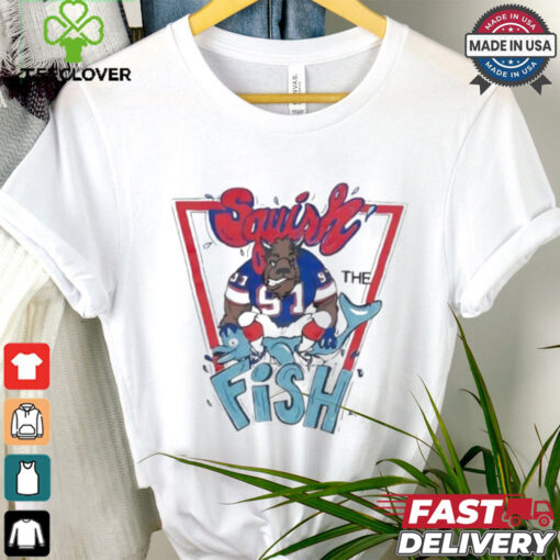 Buffalo Bills Andre Reed squish the fish Miami Dolphins shirt