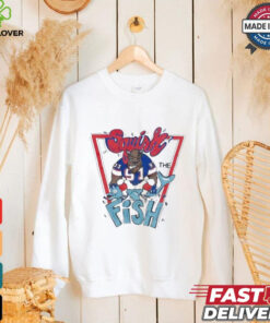 Buffalo Bills Andre Reed squish the fish Miami Dolphins shirt