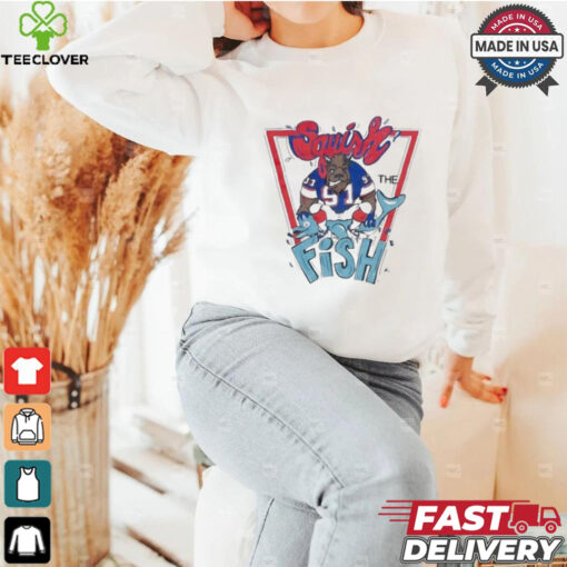 Buffalo Bills Andre Reed squish the fish Miami Dolphins shirt