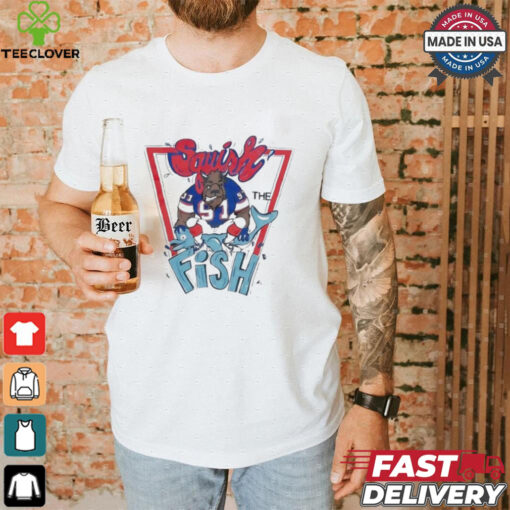 Buffalo Bills Andre Reed squish the fish Miami Dolphins shirt