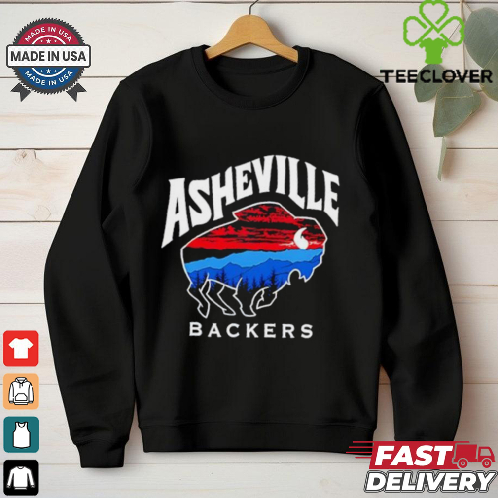 Buffalo Bills Asheville Backers mascot vintage shirt Buffalo Bills Asheville Backers mascot vintage shirt