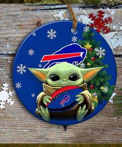 Buffalo Bills Baby Yoda Ornament Christmas Tree Decorations NFL Gifts