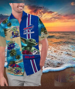 Buffalo Bills Baby Yoda Paradise Shirt