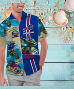 Buffalo Bills Baby Yoda Paradise Shirt