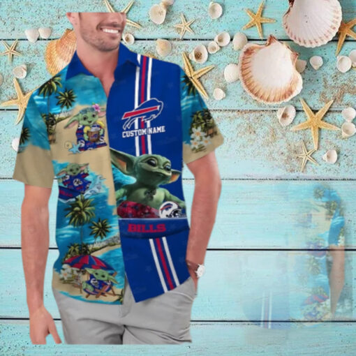 Buffalo Bills Baby Yoda Paradise Shirt