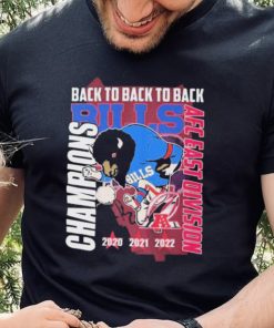 Buffalo Bills Back To Back To Back AFC East Division Champions 2020, 2021, 2022 shirt