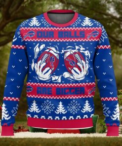 Buffalo Bills Ball Ugly Sweater 3D Printed Men And Women Christmas Gift