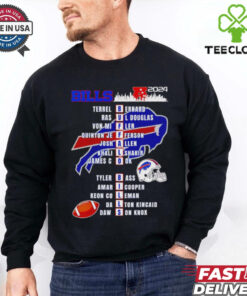 Buffalo Bills Bernard Ul Douglas Fler Jefferson Allen Shakir Cook Bass Cooper Coleman 2024 shirt
