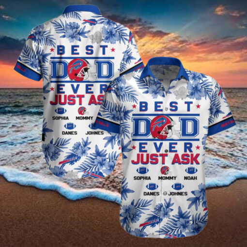 Buffalo Bills Best Dad Ever Hawaiian Shirt