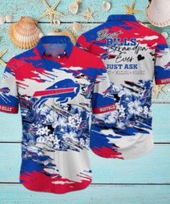 Buffalo Bills Best Grandpa Ever Hawaiian Shirt