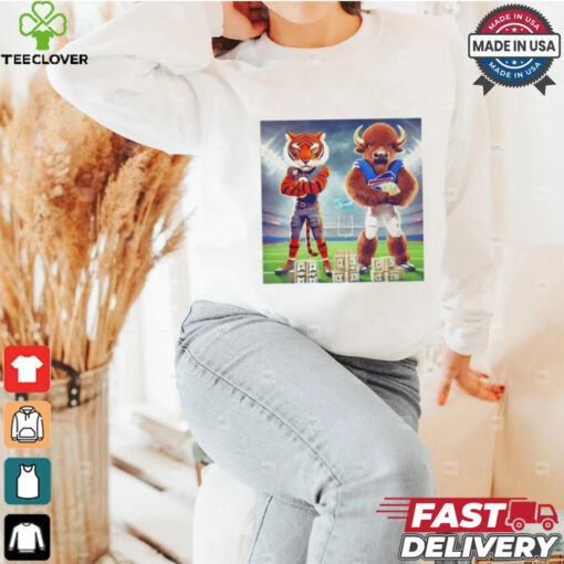 Buffalo Bills Billy Buffalo vs Cincinnati Bengals Who Dey cashes game day shirt
