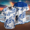 Buffalo Bills Blue Skull Hawaiian Shirt