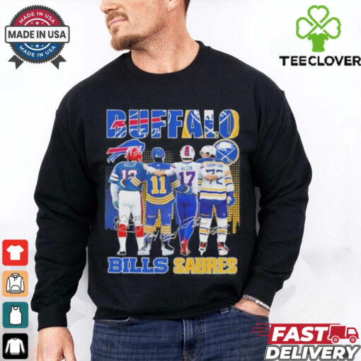 Buffalo Bills Buffalo Sabres All The Legends Of Club History T Shirt