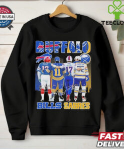 Buffalo Bills Buffalo Sabres All The Legends Of Club History T Shirt