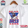 Philadelphia Eagles Saquon Barkley Snow globe tis the season barkley in reverse 2024 shirt