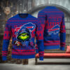 Carolina Panthers Christmas Grinch Knitted Sweater