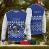 Dog And Book Lover Christmas Ugly Sweater