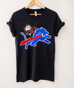 Buffalo Bills Cleveland Browns Detroit Lions logos parody shirt
