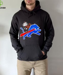 Buffalo Bills Cleveland Browns Detroit Lions logos parody shirt
