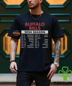 Buffalo Bills Complete Schedule 2024 Shirt