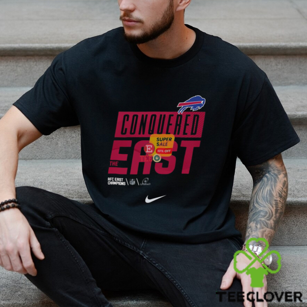 Buffalo Bills Conquered the East NFL 2023 playoff shirt - Trend Tee Shirts  Store