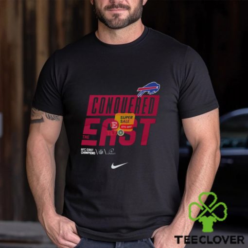 Buffalo Bills Conquered the East NFL 2023 playoff shirt - Trend Tee Shirts  Store