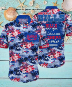 Buffalo Bills Cool Grandpa Hawaiian Shirt