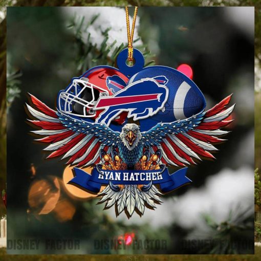 Buffalo Bills Decorations, Eagles Christmas Ornaments