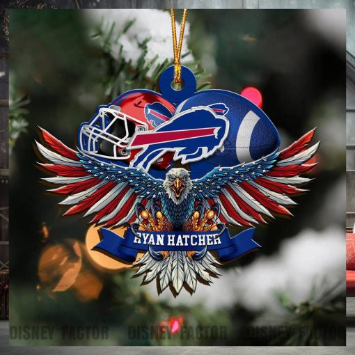 Buffalo Bills Decorations, Eagles Christmas Ornaments