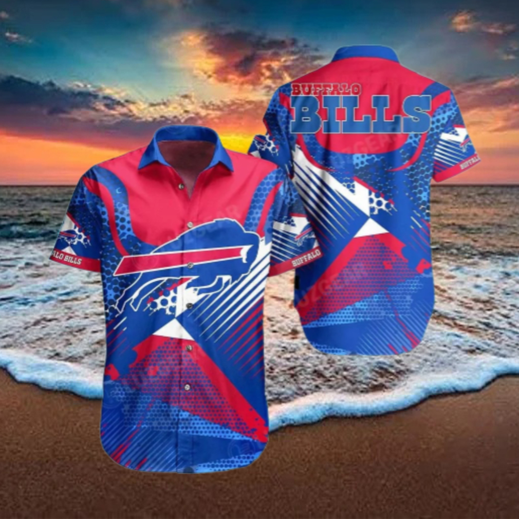 Buffalo Bills Dynamic Geometric Hawaiian Shirt Buffalo Bills Dynamic Geometric Hawaiian Shirt