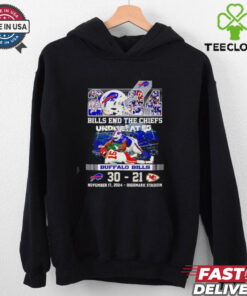 Buffalo Bills End The Chiefs 31 21 Score 2024 shirt