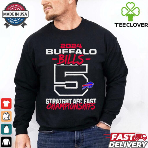 Buffalo Bills Five Straight AFC East Division Championships shirt