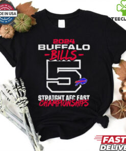 Buffalo Bills Five Straight AFC East Division Championships shirt