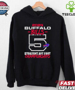 Buffalo Bills Five Straight AFC East Division Championships shirt